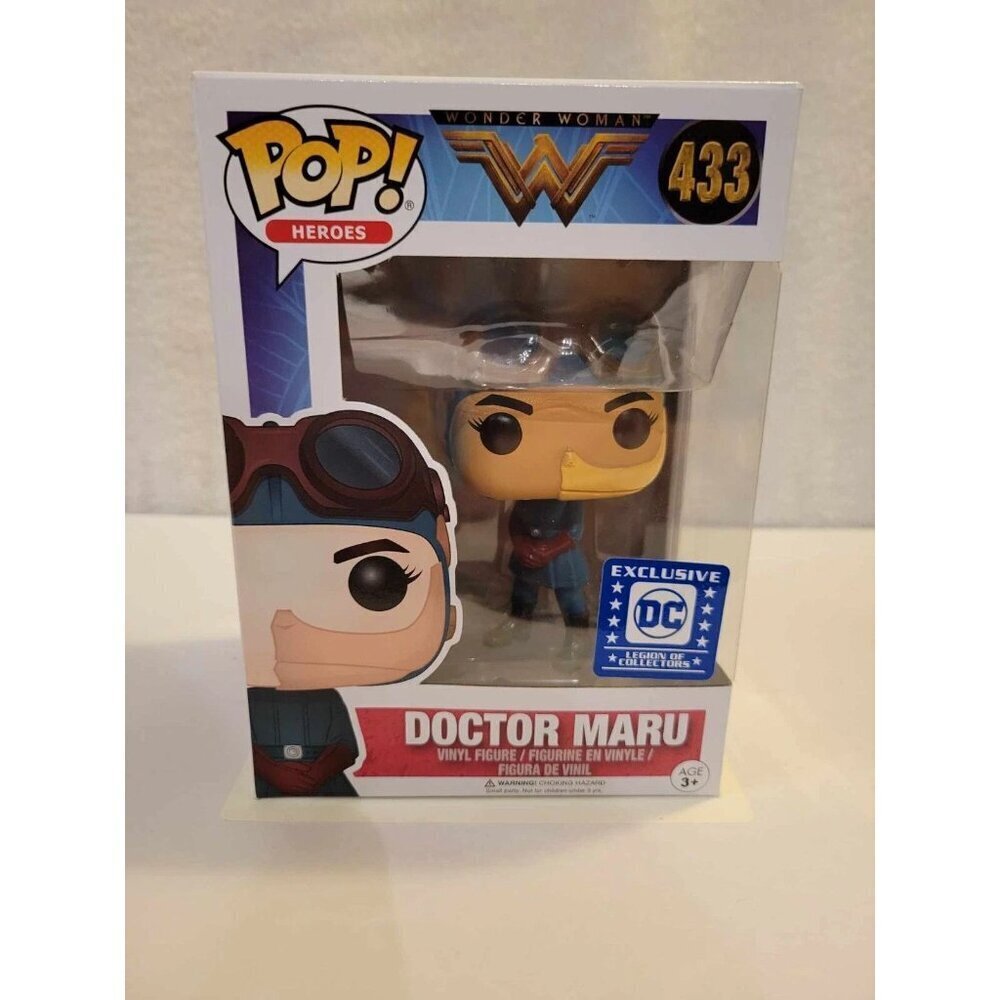 Funko Pop! Heroes Wonder Woman Doctor Maru #433 Legion of Collectors Exclusive V